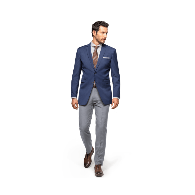 Free Style Man Grey Suit